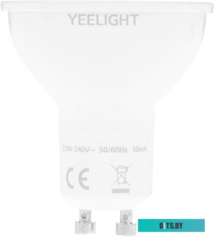 Светодиодная лампа Yeelight Smart Bulb W1 Dimmable YLDP004 GU10 4.8 Вт 2700K