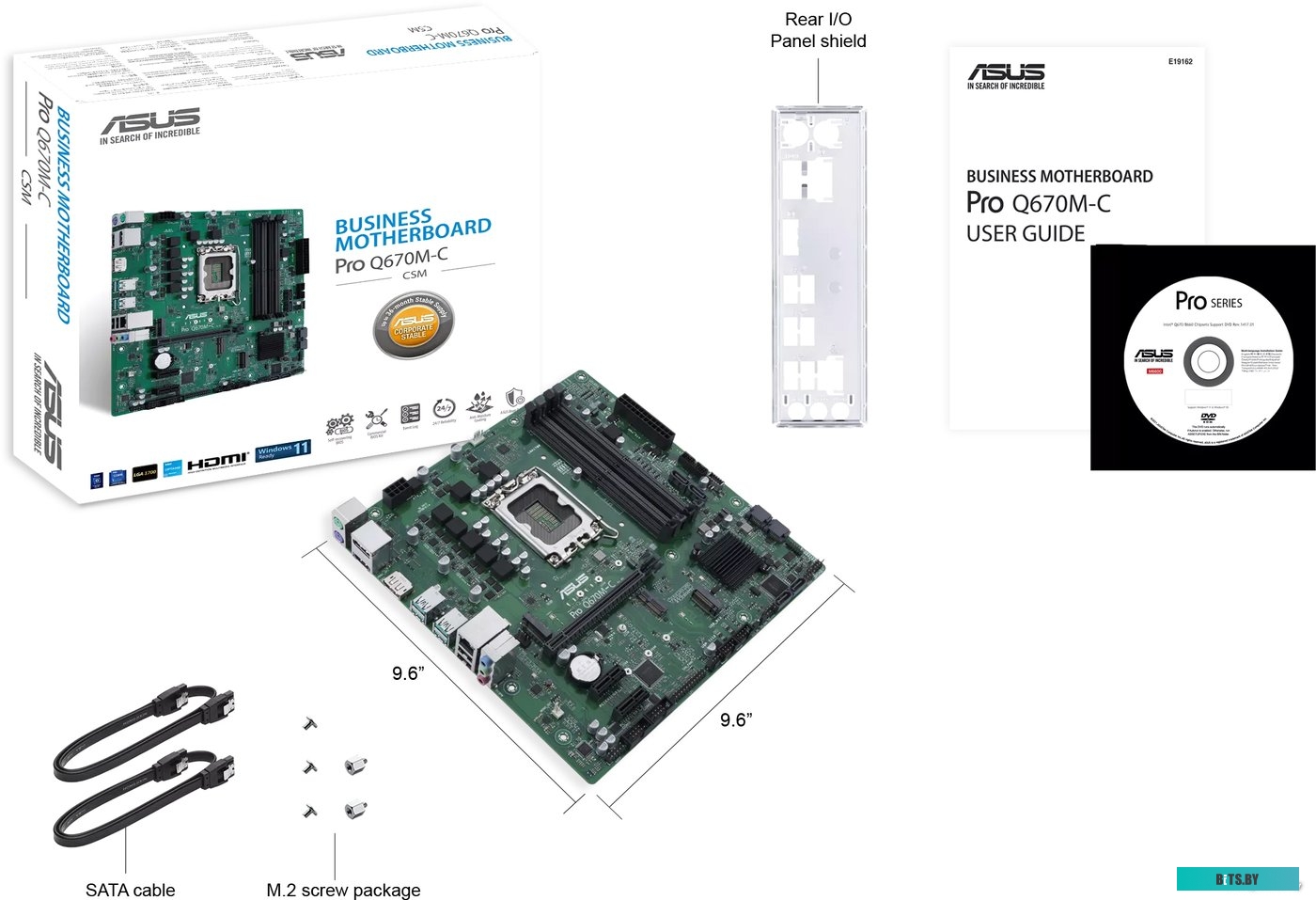 Материнская плата ASUS Pro Q670M-C-CSM <90MB19E0-M0EAYC>