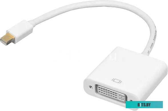 Noname Переходник miniDisplayPort (m) DVI (f) белый