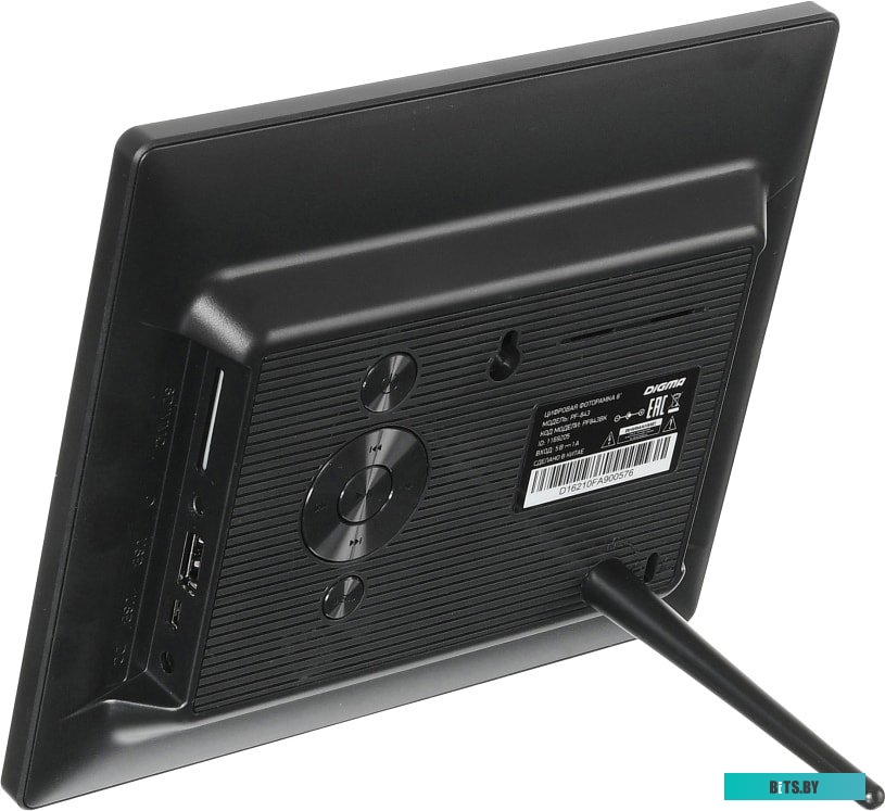 Фоторамка Digma 8" PF-843 IPS 1024x768 черный пластик ПДУ Видео PF843BK