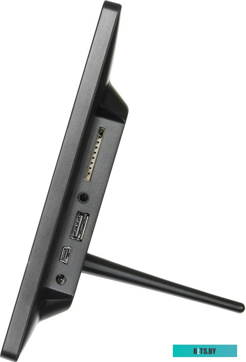 Фоторамка Digma 8" PF-843 IPS 1024x768 черный пластик ПДУ Видео PF843BK
