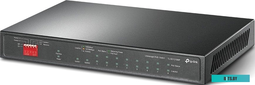 Неуправляемый коммутатор TP-Link TL-SG1210MP