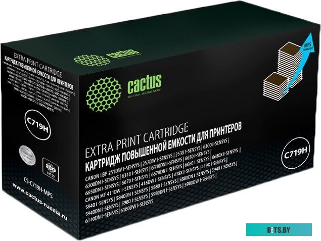 Картридж Cactus CS-C719H-MPS (аналог Canon Cartridge 719H)