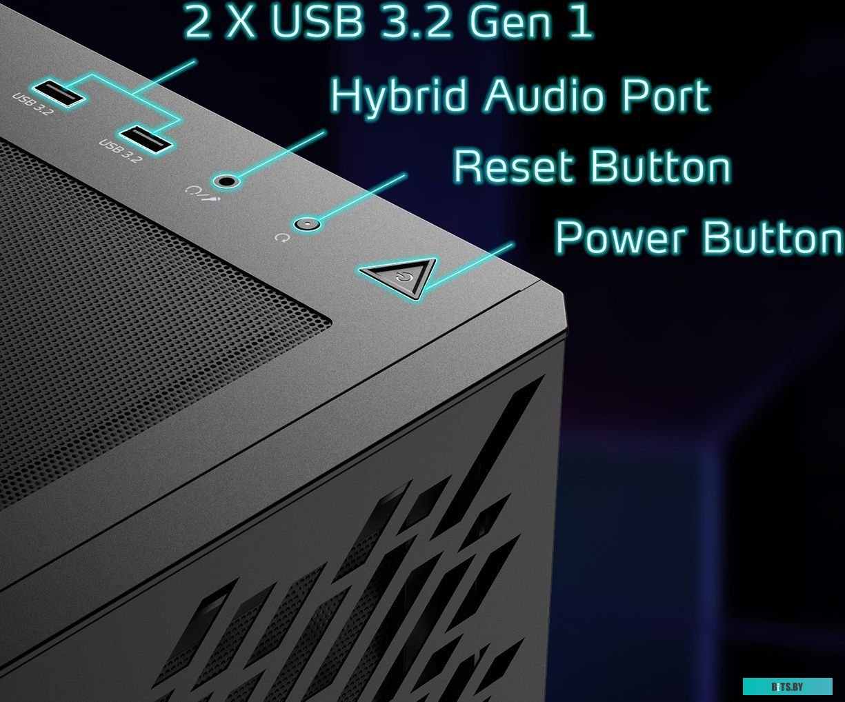 Компьютерный корпус ADATA XPG Valor Air VALORAIRMT-WHCWW