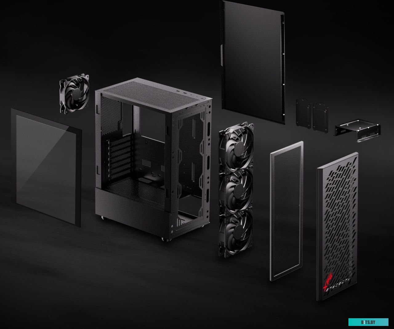 Компьютерный корпус ADATA XPG Valor Air VALORAIRMT-WHCWW