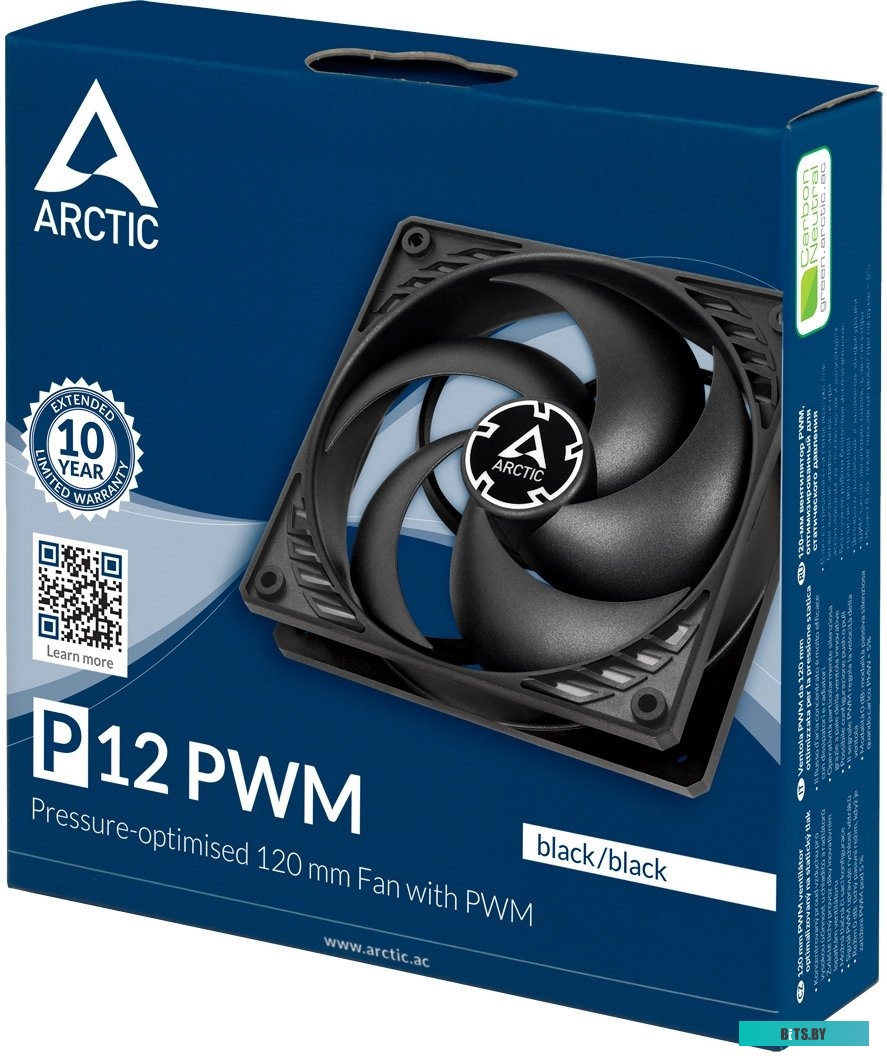 Кулер Arctic P12 PWM ACFAN00119A (черный)