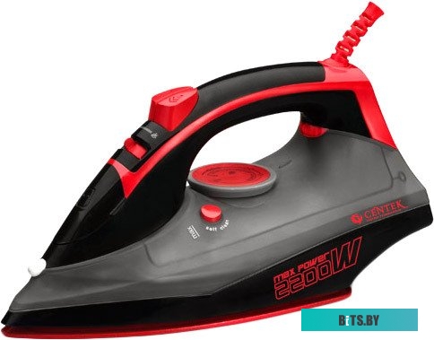 Утюг CENTEK CT-2313 (черный/розовый)