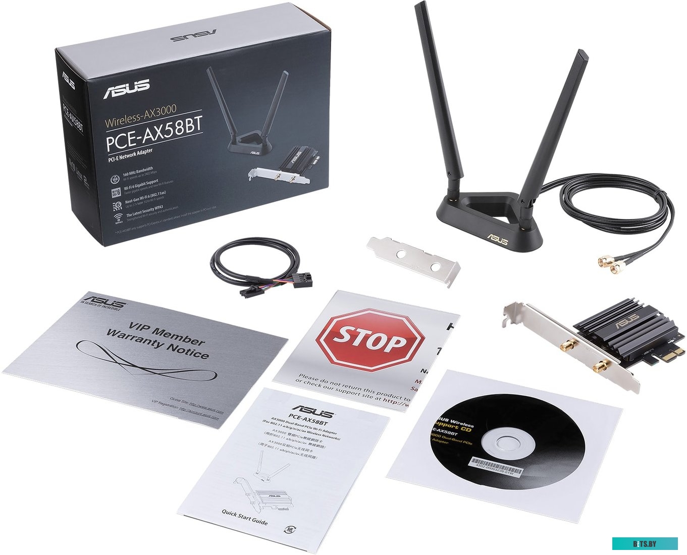 Wi-Fi адаптер Asus PCE-AX58BT