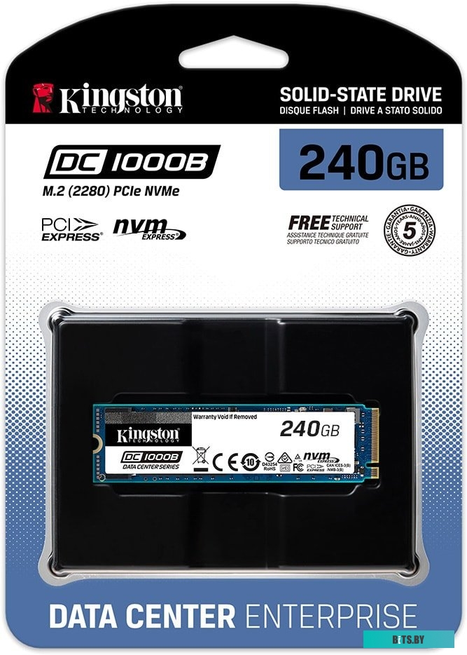 SSD Накопитель Kingston DC1000B 240GB SEDC1000BM8/240G