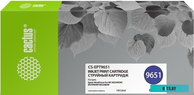 Картридж CACTUS CS-EPT9651 (аналог Epson C13T965140)