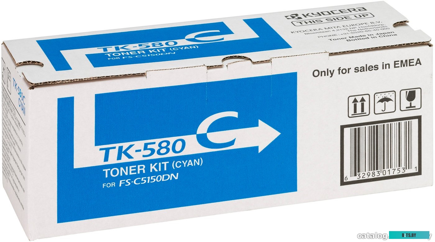 Тонер-картридж Kyocera TK-580K 1T02KT0NL0