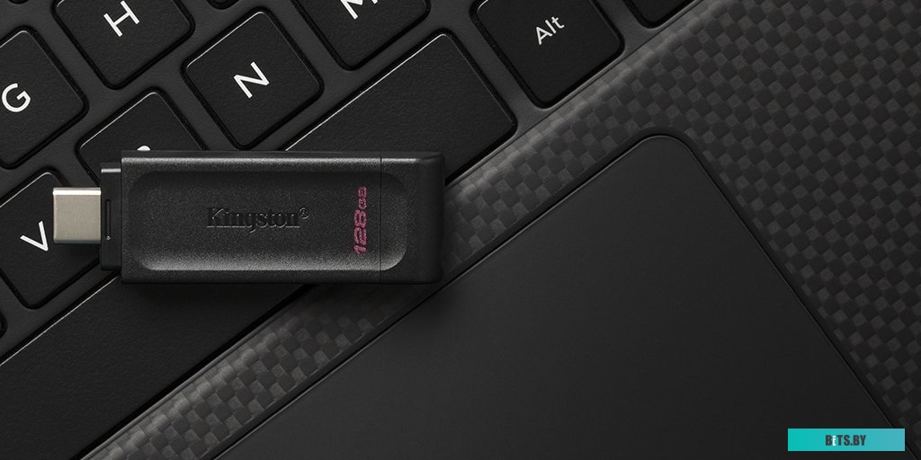 USB накопитель (Флешка) Kingston DataTraveler 70 128GB <DT70/128GB>