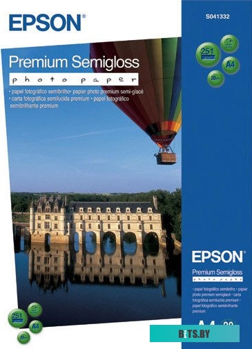 Фотобумага Epson Premium Semigloss Photo Paper A4 20 листов (C13S041332)