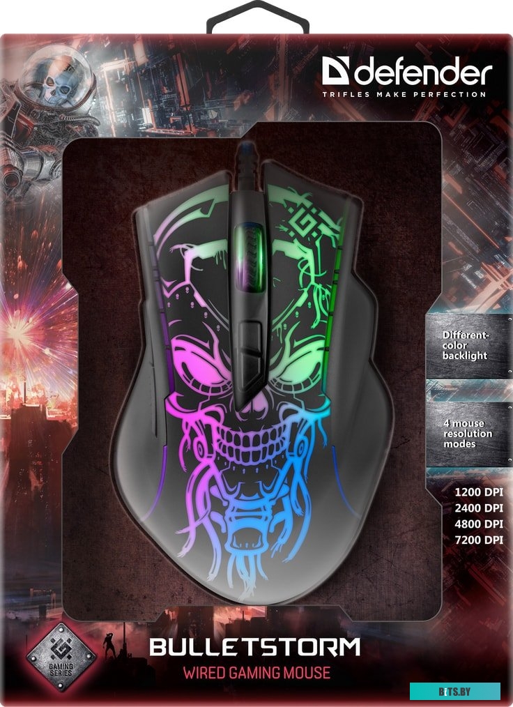 Мышь Defender Bulletstorm GM-928 <52928>