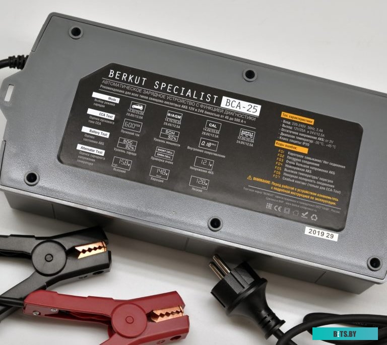 Зарядное устройство Беркут BCA-25