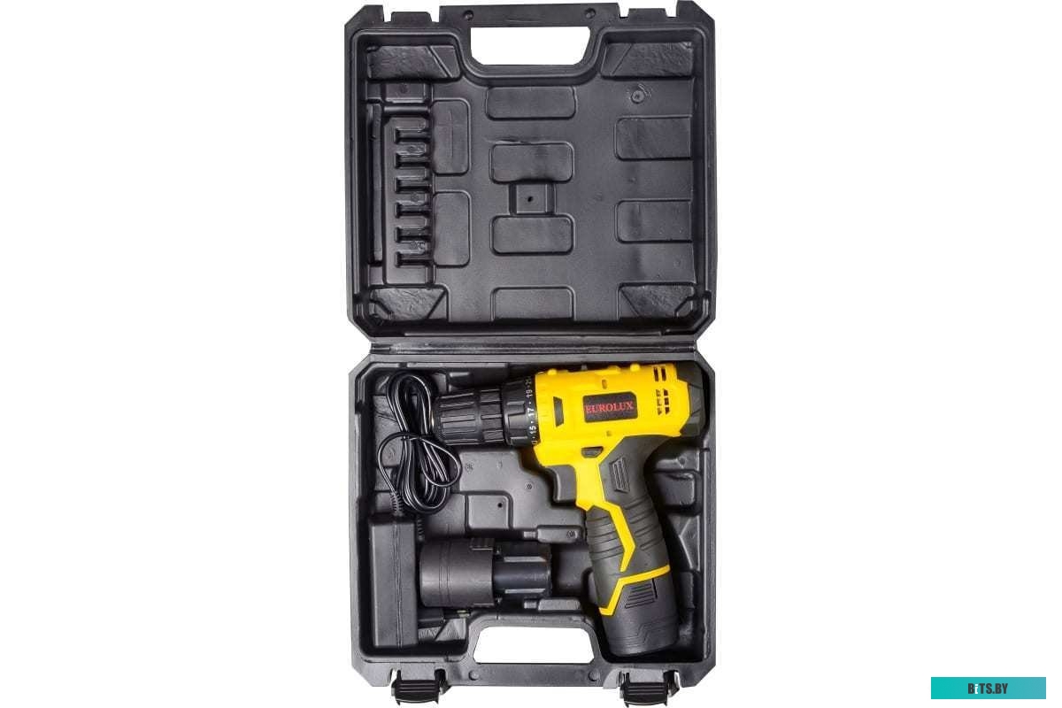 Ударная дрель-шуруповерт Вихрь ДА-24Л-2КУ (с 2-мя АКБ, кейс)