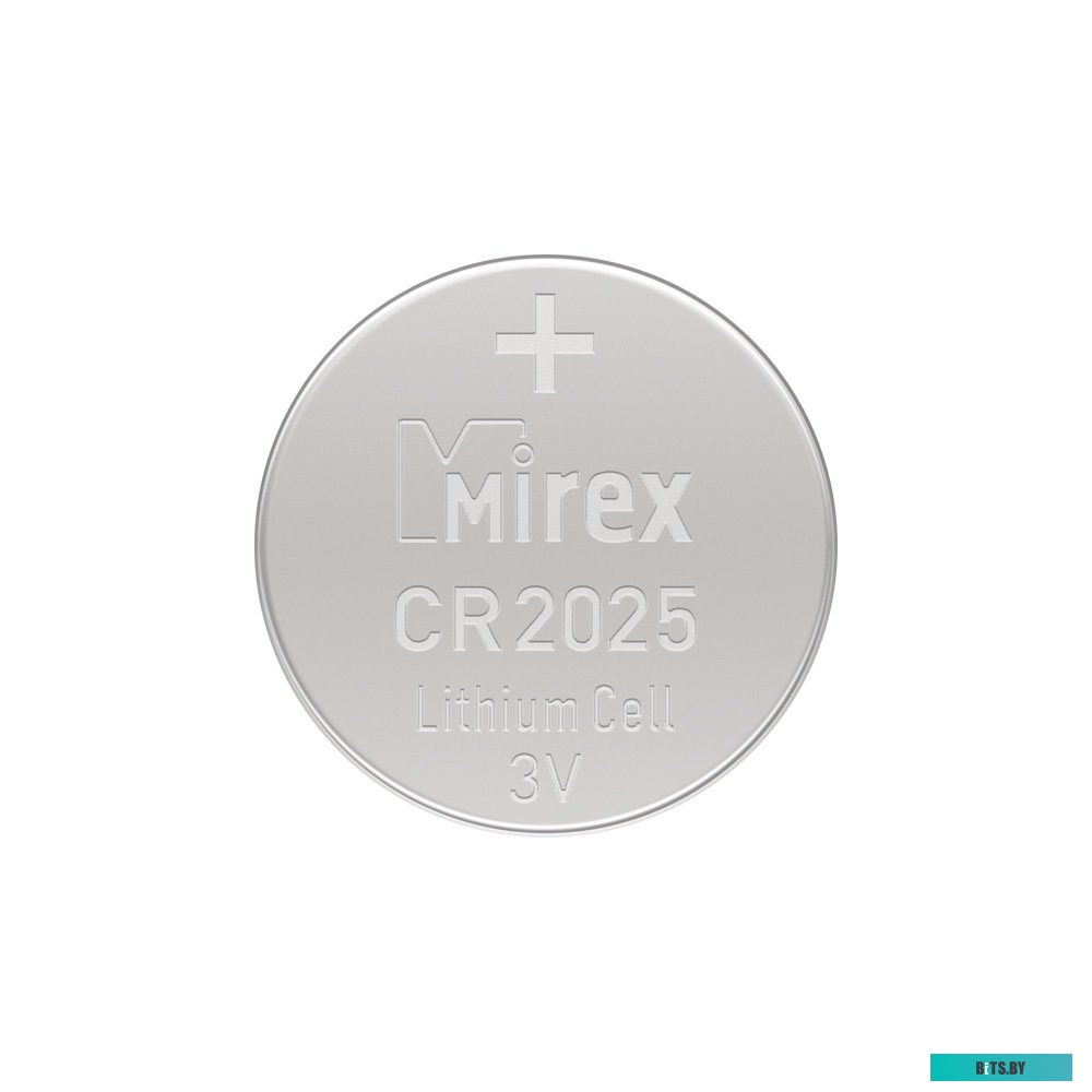 Батарейка Mirex CR2025 литиевая блистер 1 шт 23702-CR2025-E1