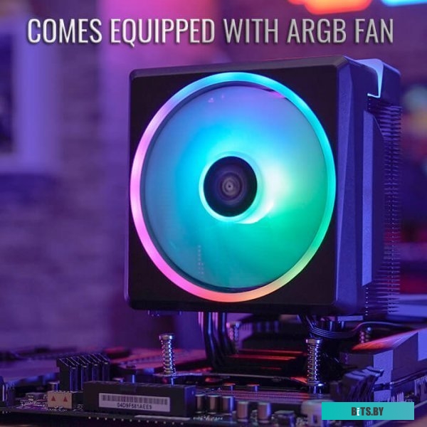 Кулер для процессора AeroCool Cylon 4F WH ARGB PWM 4P