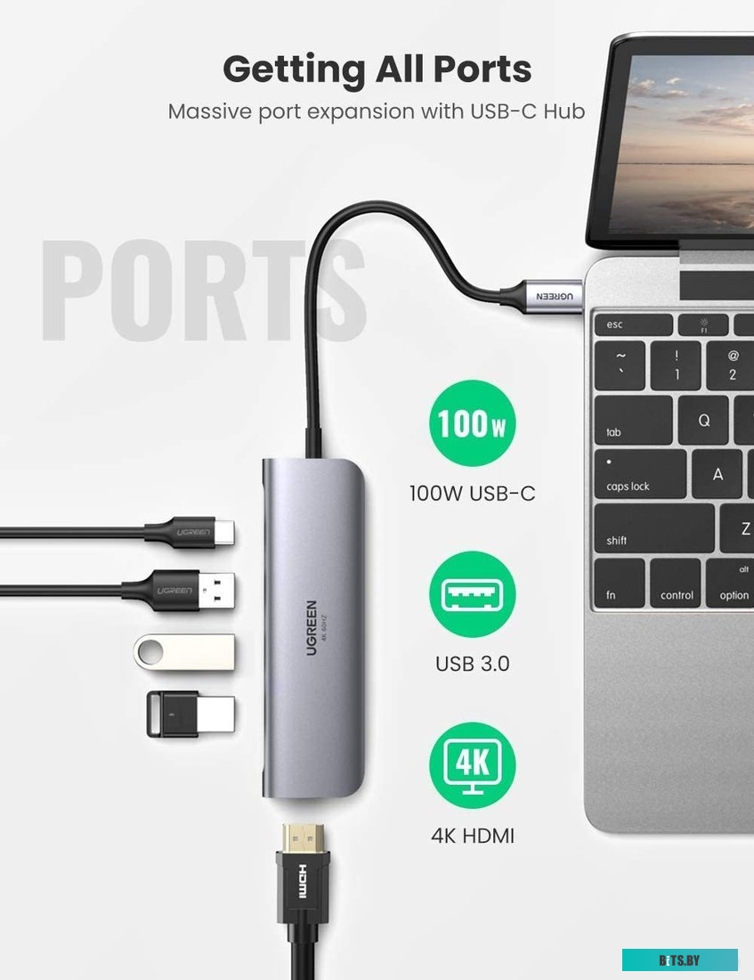 Адаптер Ugreen CM136 70495
