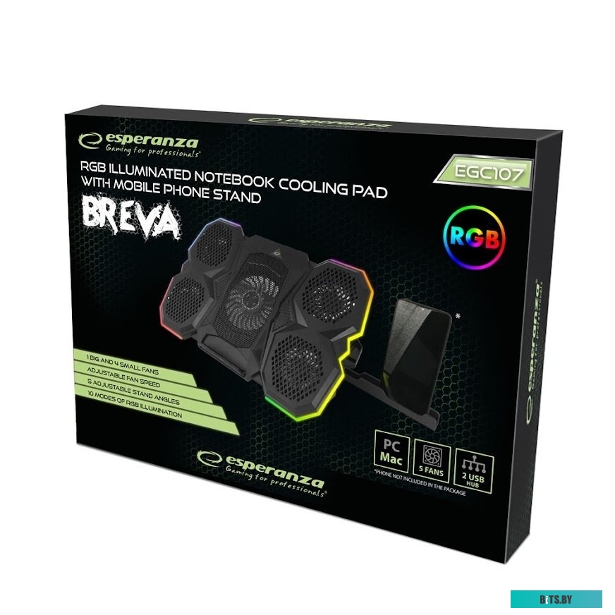 Подставка для ноутбука Esperanza EGC107 Breva