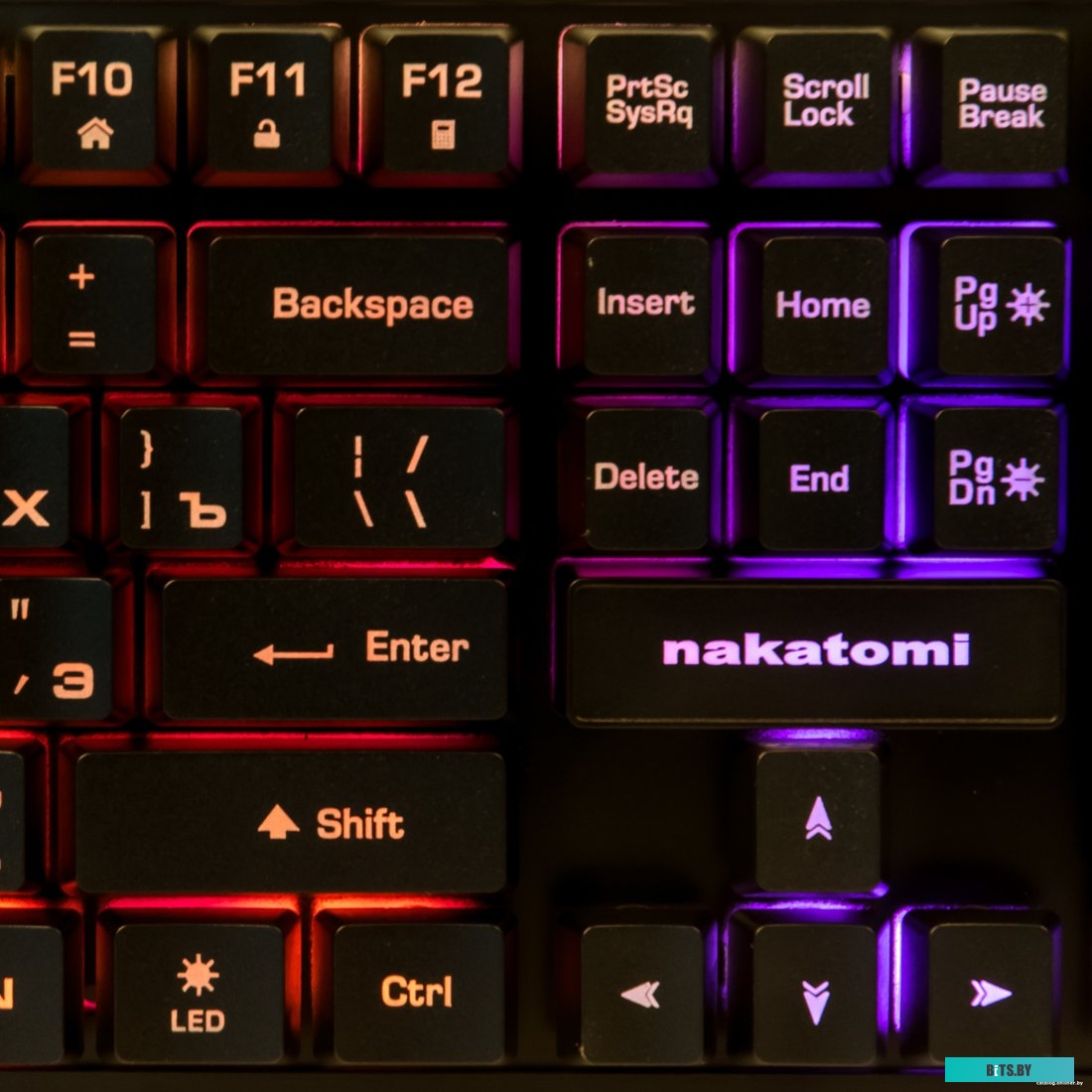 Клавиатура Nakatomi KG-23U (черный)