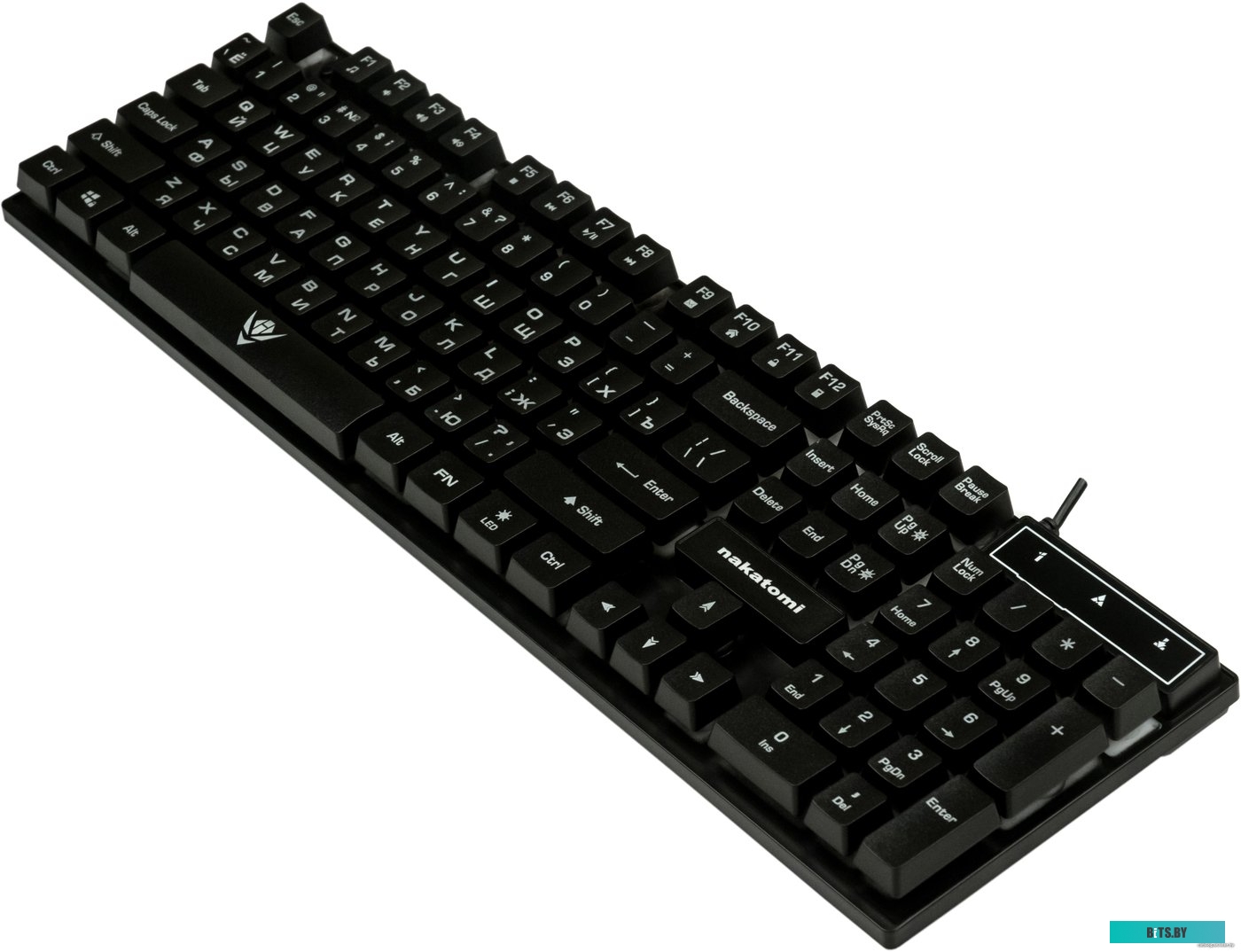 Клавиатура Nakatomi KG-23U (черный)