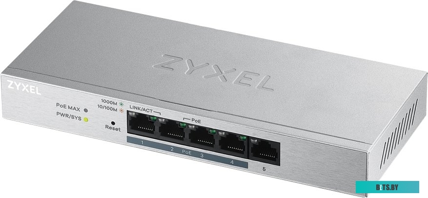 Коммутатор Zyxel GS1200-5HP v2