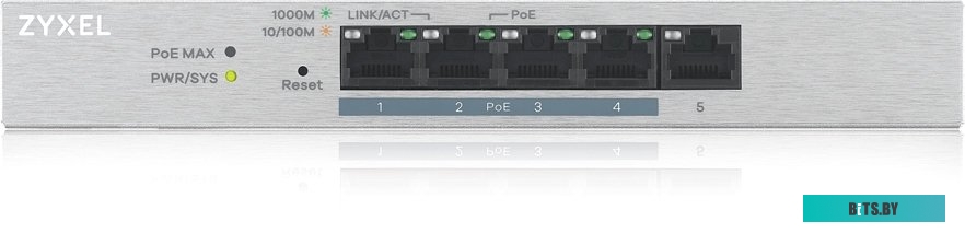 Коммутатор Zyxel GS1200-5HP v2