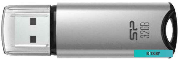 USB накопитель (Флешка) Silicon Power Marvel M02 32GB (серебристый) <SP032GBUF3M02V1S>