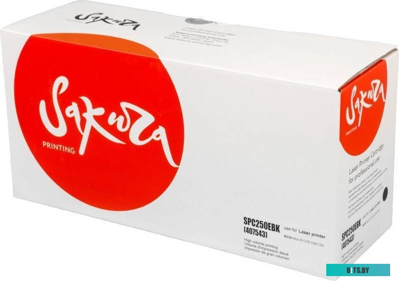 Тонер Sakura Printing SASPC250EBK (аналог Ricoh SP C250E BK)