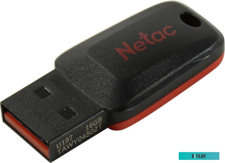 USB накопитель (Флешка) Netac U197 USB 2.0 16GB NT03U197N-016G-20BK