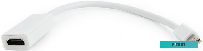 Переходник A-mDPM-HDMIF-02-W Gembird miniDP(вилка) to HDMI(розетка) гибкий белый