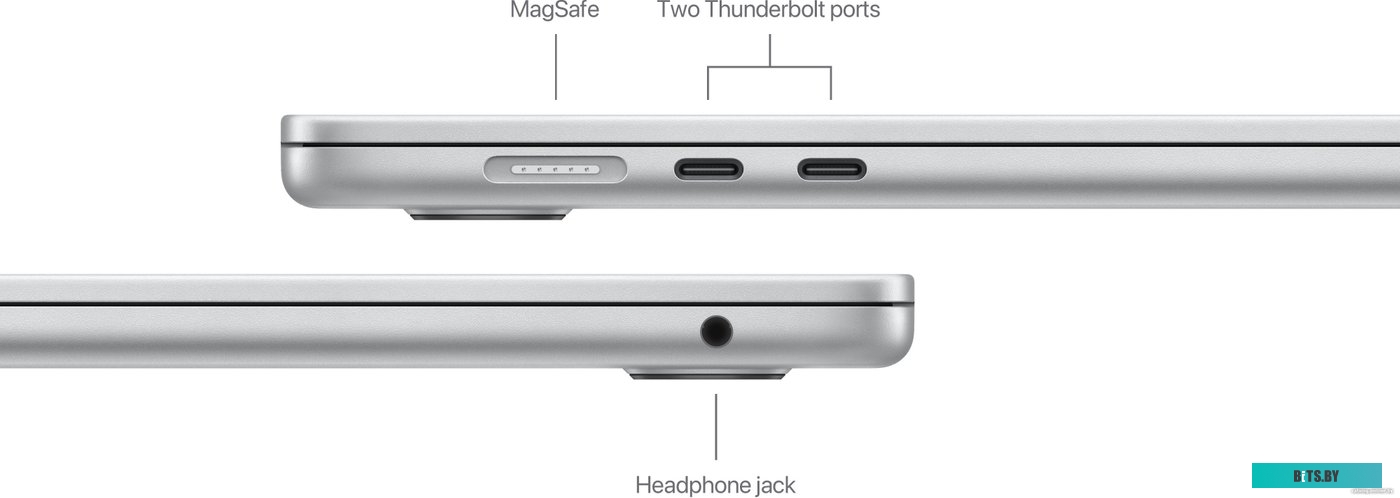 15-inch MacBook Air: Apple M3 chip with 8-core CPU and 10-core GPU, 16GB, 256GB SSD - Silver, A3114 MC9E4LL/A_KIT