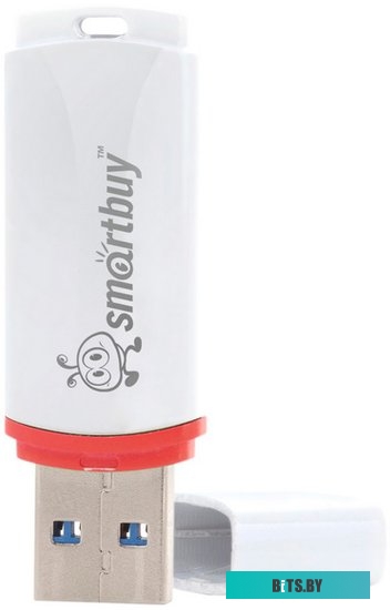 USB накопитель (Флешка) Smart Buy Crown 8Gb White (SB8GBCRW-W)