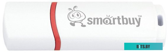 USB накопитель (Флешка) Smart Buy Crown 8Gb White (SB8GBCRW-W)