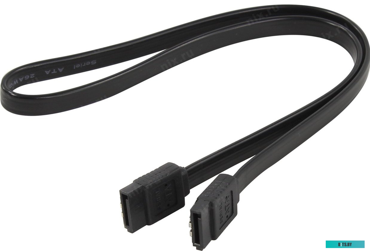 Кабель 5bites SATA2-750S-BK