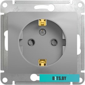 Розетка Schneider Electric Glossa GSL000345 (алюминий)