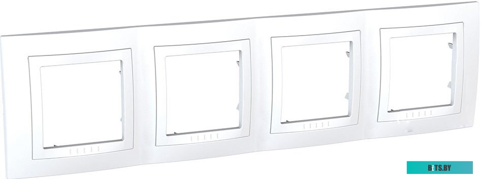 Рамка Schneider Electric Unica MGU2.008.18 (белый)