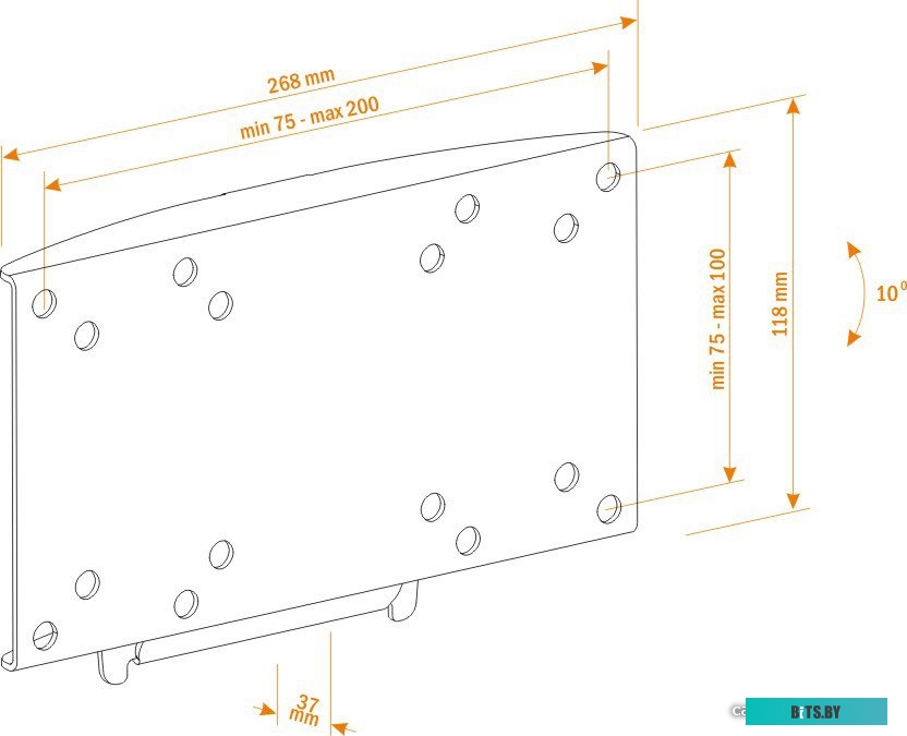 Кронштейн для телевизора Holder LCDS-5061