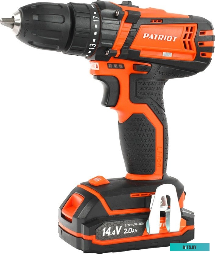 Дрель-шуруповерт Patriot BR 141ES 180201141 (с 1-ми АКБ, кейс) <180 20 1141>