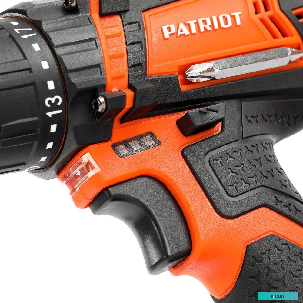 Дрель-шуруповерт Patriot BR 141ES 180201141 (с 1-ми АКБ, кейс) <180 20 1141>