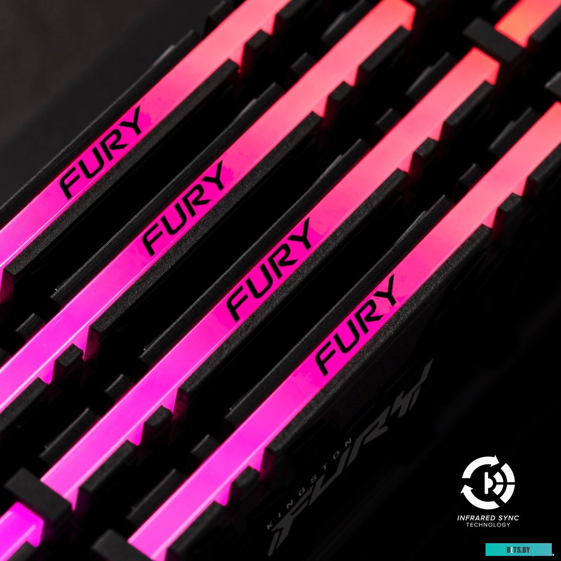 Модуль памяти Kingston FURY Renegade RGB 2x8GB DDR4 PC4-28800 KF436C16RBAK2/16
