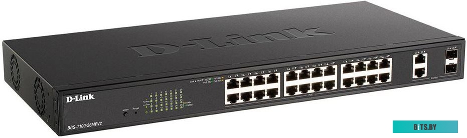 Коммутатор 2-го уровня D-Link DGS-1100-26MPV2/A3A