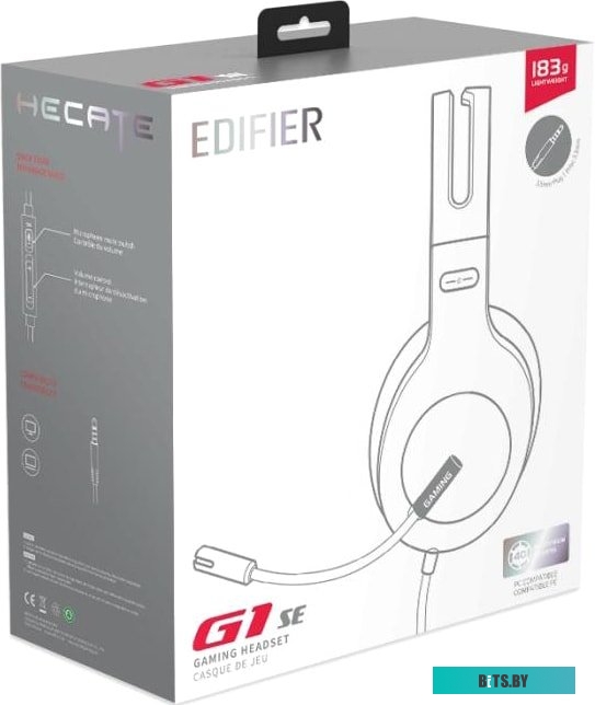 Наушники (Гарнитура) Edifier Hecate G1 SE (черный)