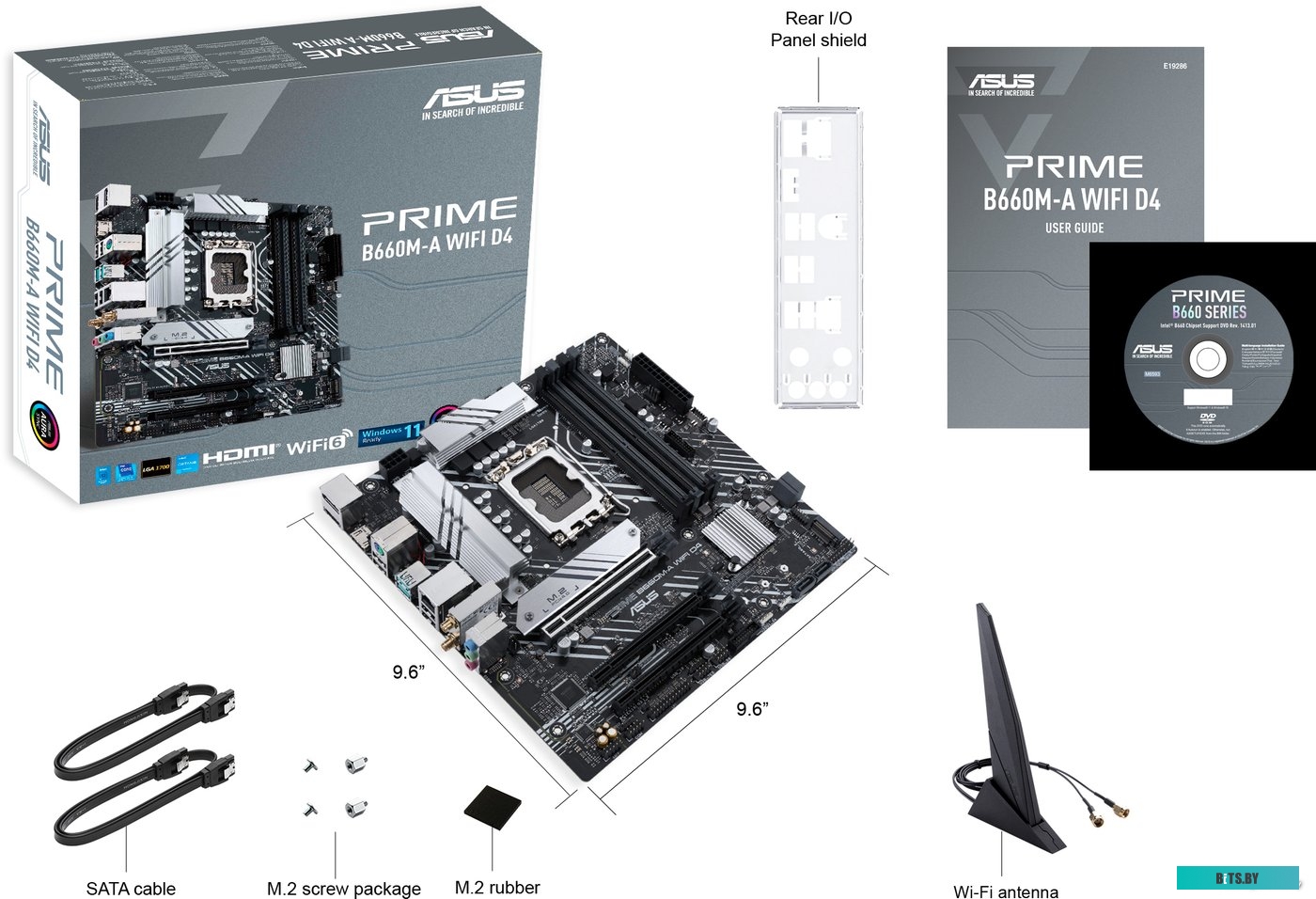 Материнская плата ASUS Prime B660M-A WIFI D4 <90MB1AE0-M0EAY0>