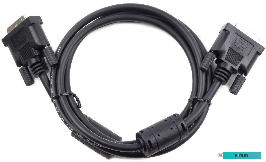 Кабель DVI CC-DVI2-BK-10M Gembird Dual 10м black CablExpert
