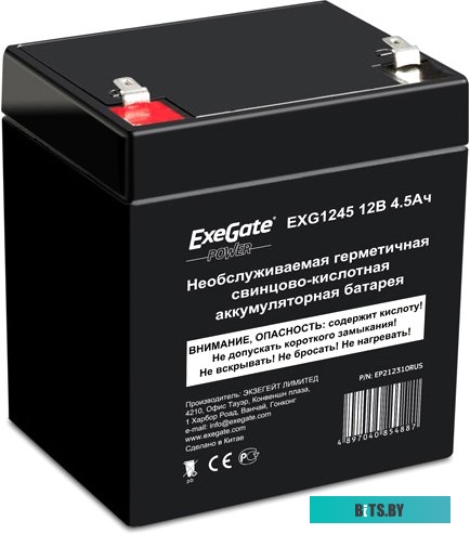 Аккумулятор для ИБП ExeGate Power EXG 1245 (12В/4.5 А·ч) [EP212310RUS]