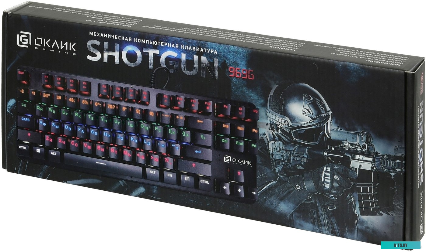 Клавиатура Oklick 969G Shotgun <1176616>