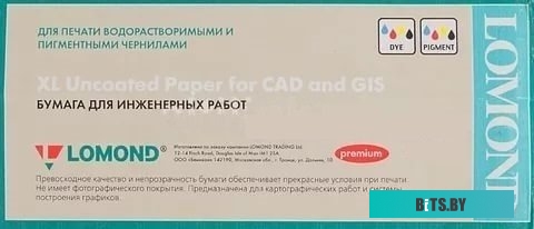 Инженерная бумага Lomond 841 мм х 80 м 80 г/м2 (1214206)