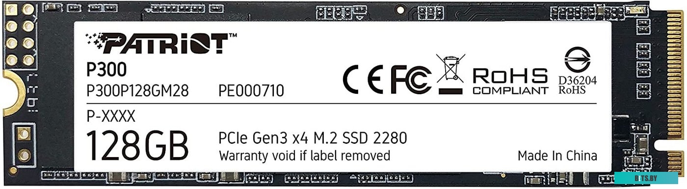 SSD Накопитель Patriot P300 128GB P300P128GM28